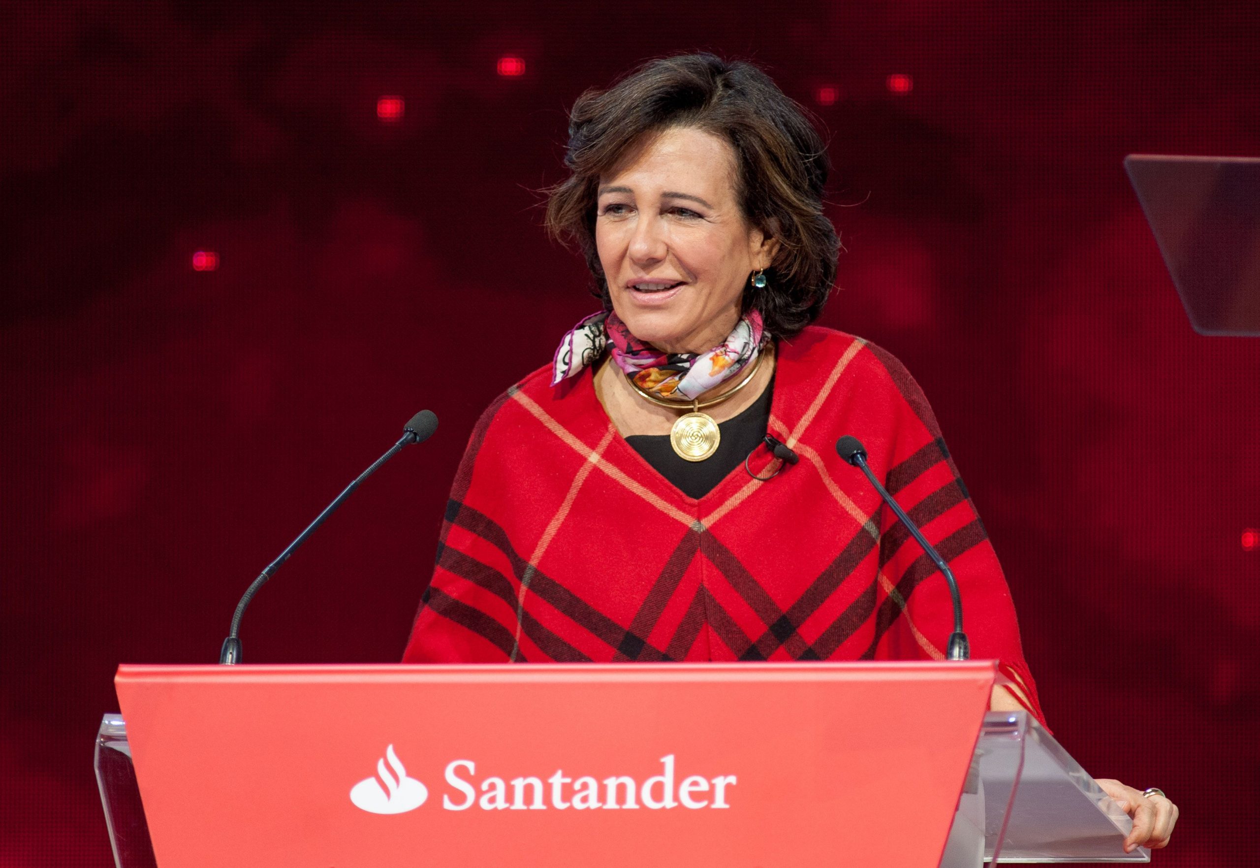 Ana Botín, presidenta de Banco Santander