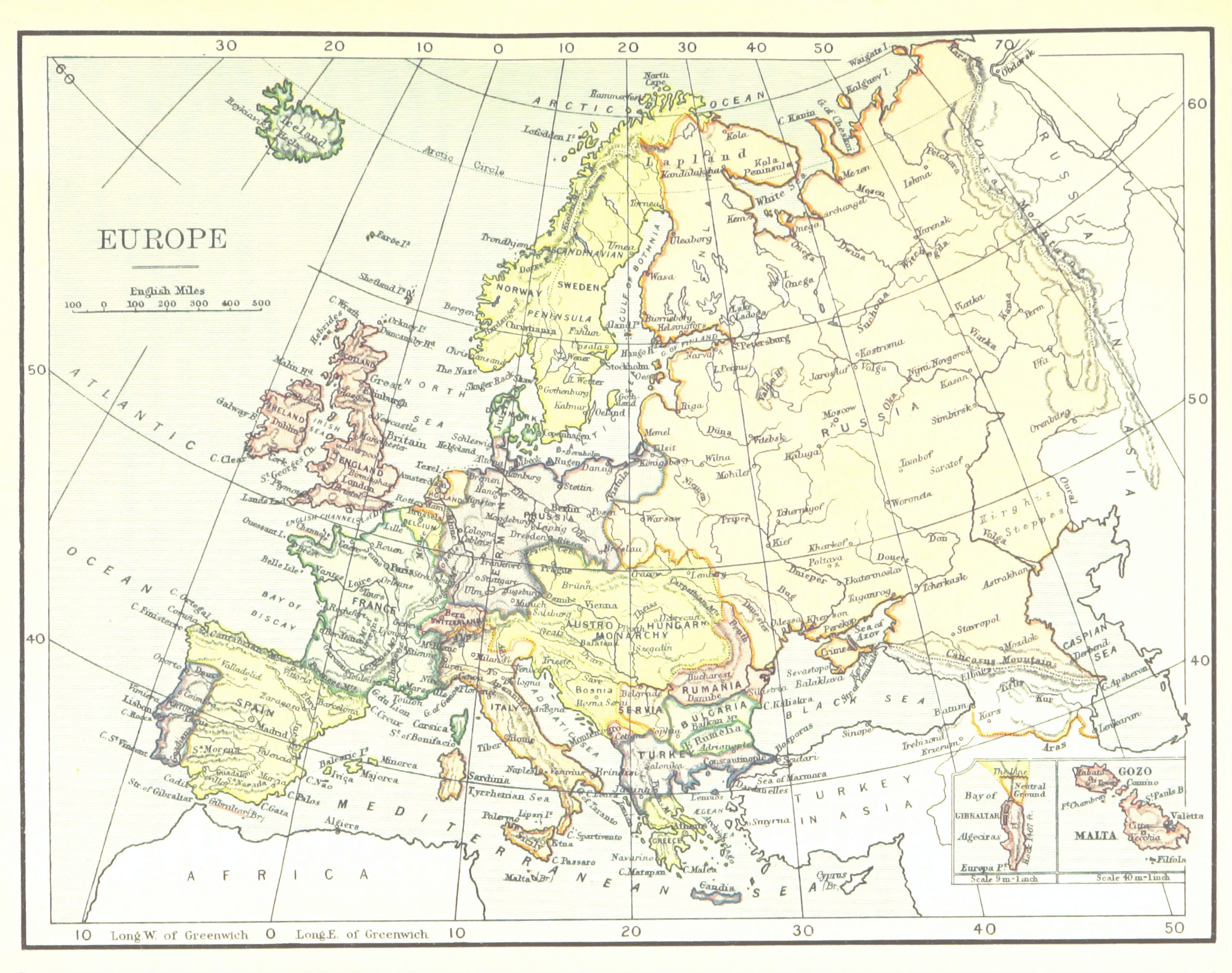 Mapa europeo. Foto de la British Library en Unsplash