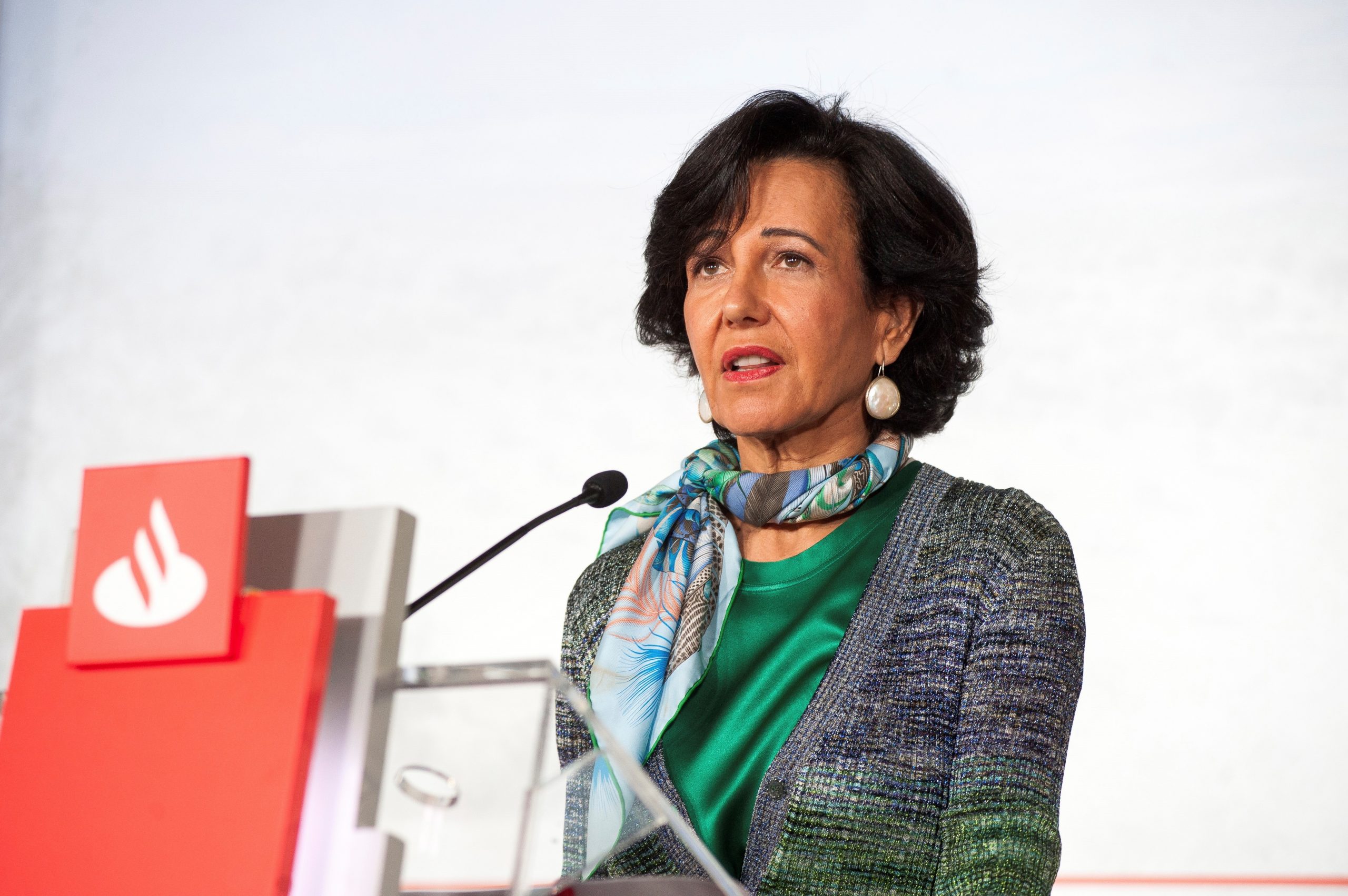 Ana Botín, presidenta del Banco Santander. EFE