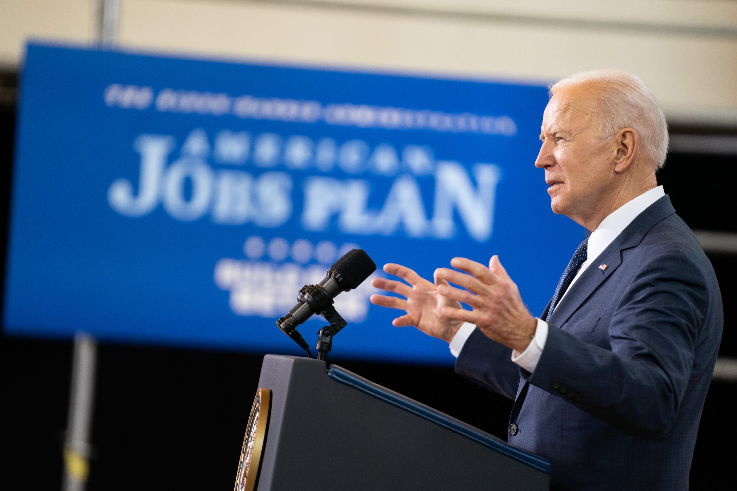 El presidente de Estados Unidos Joe Biden