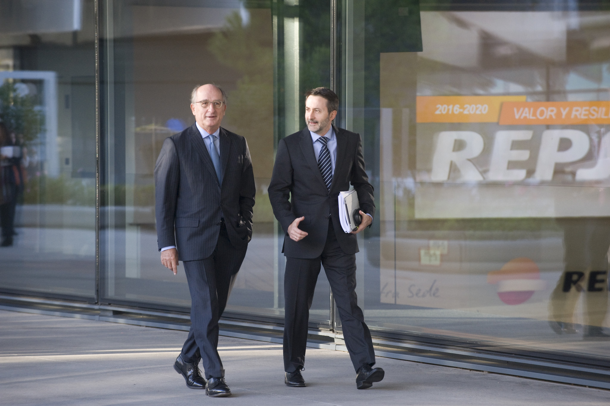 Antonio Brufau y Josu Jon Imaz, presidente y consejero delegado de Repsol.