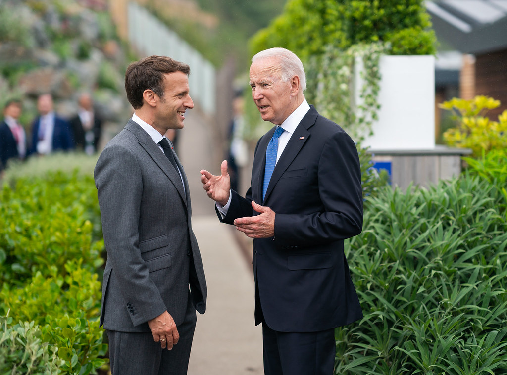 Biden Macron Flickr White House