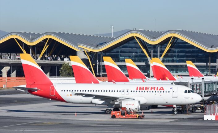 Flota de aviones de Iberia, filial de IAG